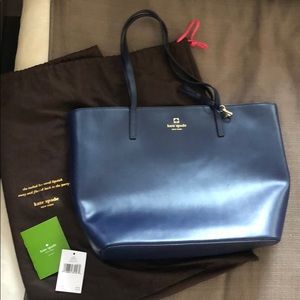 Kate Spade Sawyer Street Maxi Bag Navy